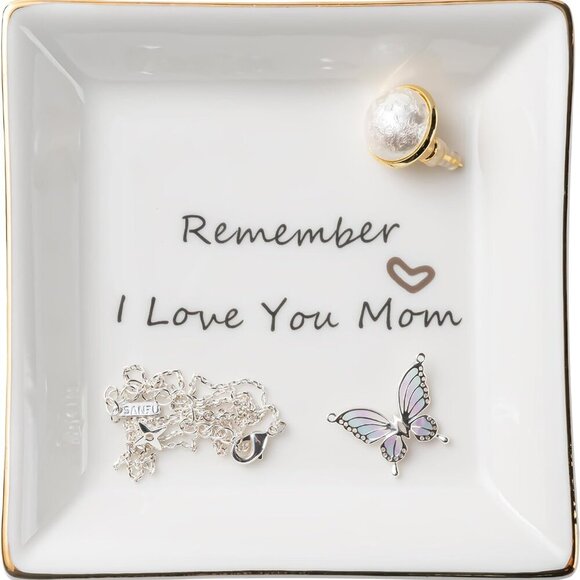 Other - Ceramic Ring Dish Jewelry Tray for Small Trinket Tray Mom Sister Friends